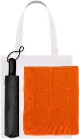 Подарочный набор Levante, оранжевый (зонт, плед, шоппер) (A241157.070)