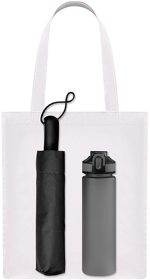 Подарочный набор Levante, серый (зонт, спортбутылка, шоппер) (A241158.080)