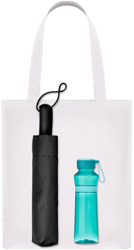Подарочный набор Levante, бирюзовый (зонт, спортбутылка, шоппер) (A241158.600)