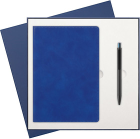 Подарочный набор Verona, ярко-синий (ежедневник, ручка) (A241176.130)
