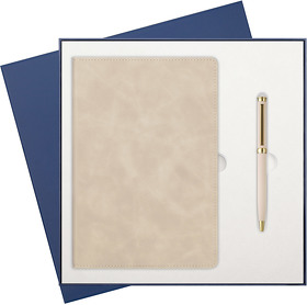 Подарочный набор Verona, бежевый (ежедневник, ручка) (A241176.525)