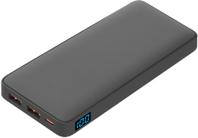 Внешний аккумулятор с подсветкой Ancor PD Plus 10000 mAh, серый (A37322.080)