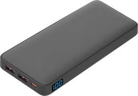 Внешний аккумулятор с подсветкой Ancor PD Plus 10000 mAh, серый (A37322.080)