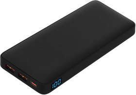 Внешний аккумулятор с подсветкой Ancor PD Plus 10000 mAh, черный (A37322.010)