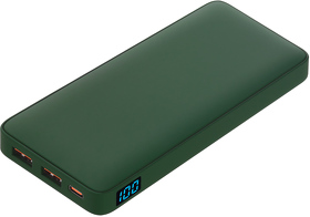 Внешний аккумулятор с подсветкой Ancor PD Plus 10000 mAh, зеленый (A37322.040)