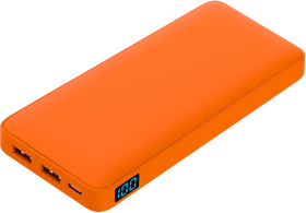Внешний аккумулятор с подсветкой Ancor PD Plus 10000 mAh, оранжевый (A37322.070)