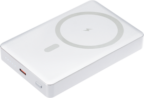 Внешний аккумулятор Atlantis PD Plus 10000mAh с функцией беспроводной зарядки 15W, серебряный (A32121.111)