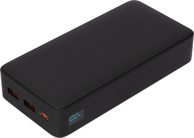 Внешний аккумулятор с подсветкой Ancor PD Plus 20000 mAh, черный (A32122.010)