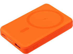 Внешний аккумулятор Largo PD 5000mAh с функцией беспроводной зарядки 15W, оранжевый (A32123.070)