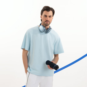 Футболка унисекс RUST NEO, 100% хлопок, 240 гр., голубой (A23053.240)