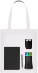 Подарочный набор Welcome Pack Galaxy, черный (термокружка, очиститель воздуха, ежедневник, ручка, шоппер) (A2500015.010)