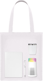 Подарочный набор Welcome Pack Galaxy, белый  (термокружка, очиститель воздуха, ежедневник, ручка, шоппер) (A2500015.100)
