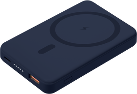 Внешний аккумулятор Largo PD 5000mAh с функцией беспроводной зарядки 15W, синий (A32123.030)