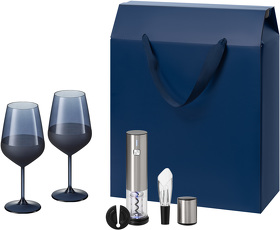 Подарочный набор Sapphire, Vintaro (2 бокала + набор для вина) (A270431.030)