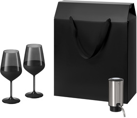 Подарочный набор Black Edition, Dante (2 бокала + аэратор для вина) (A270434.010)