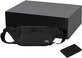 Подарочный набор Boston, Atlantis, черный (поясная сумка, аккумулятор) (A2500111.010)