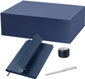 Подарочный набор Passion, Molto, синий (колонка, ежедневник, ручка) (A2500101.030)