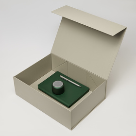 Подарочный набор Passion, Molto, зеленый (колонка, ежедневник, ручка) (A2500101.040)