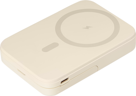 Внешний аккумулятор Union PD 10000mAh с функцией беспроводной зарядки 15W, бежевый (A37255.525)