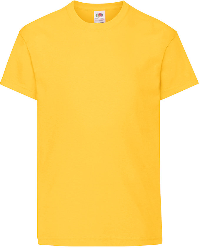 Артикул: H610190.34 — Футболка детская "Kids Original T", желтый, 14-15 лет, 100% х/б,  145 г/м2