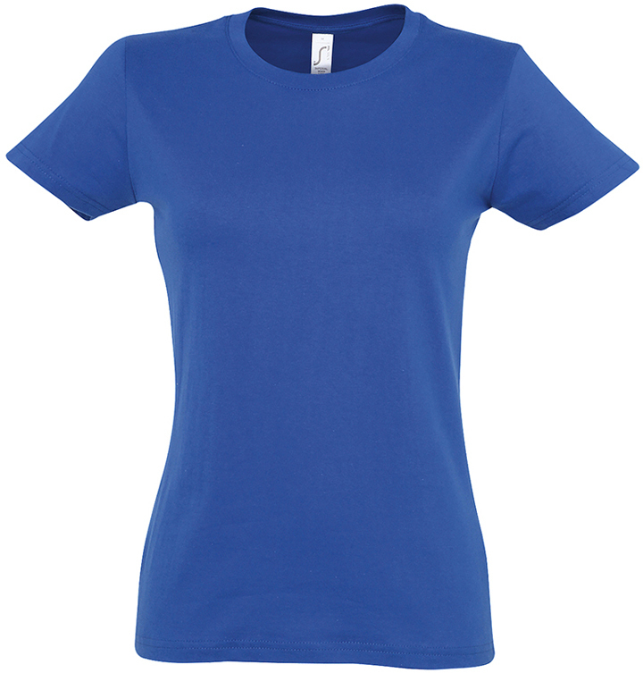 Артикул: H711502.241 — Футболка женская IMPERIAL WOMEN, ярко-синий, 100% х/б, 190 г/м2