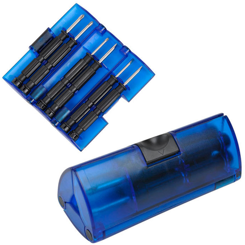 Артикул: H14020/24 — Набор отверток; синий; 9,5х4х4 см; пластик, металл; тампопечать