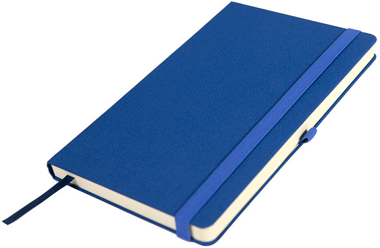 Артикул: H21236/24 — Бизнес-блокнот OXI, A5, синий, твердая обложка, RPET, в линейку