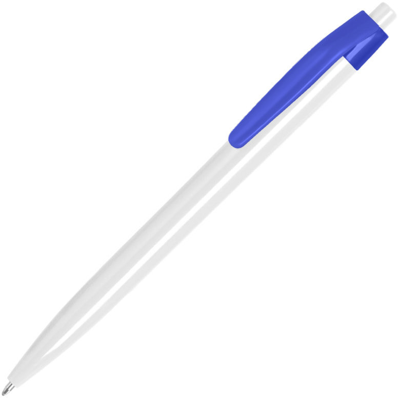 Артикул: H28100/24 — N8, ручка шариковая, белый/синий, пластик