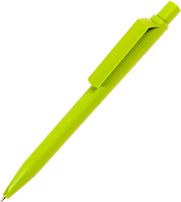 Артикул: H29506/27 — Ручка шариковая DOT, зеленое яблоко, матовое покрытие, пластик