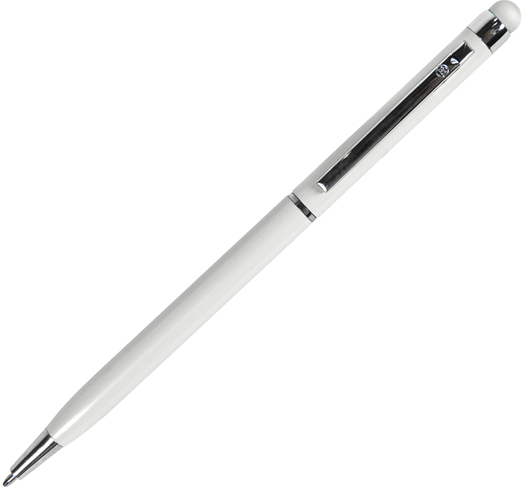 Артикул: H1102/01 — TOUCHWRITER, ручка шариковая со стилусом для сенсорных экранов, белый/хром, металл