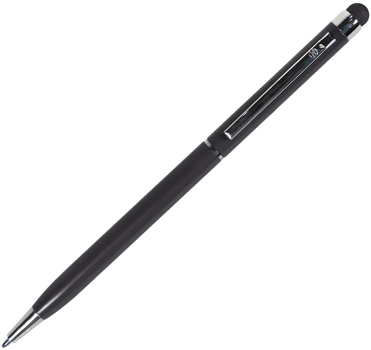 Артикул: H1102/35 — TOUCHWRITER, ручка шариковая со стилусом для сенсорных экранов, черный/хром, металл