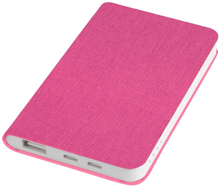 Артикул: H23103/10 — Универсальный аккумулятор "Provence" (5000mAh),розовый,7,5х12,1х1,1см, искусственная кожа,пл