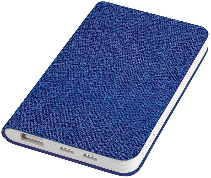 Артикул: H23103/25 — Универсальный аккумулятор "Provence" (5000mAh),синий,7,5х12,1х1,1см, искусственная кожа,плас