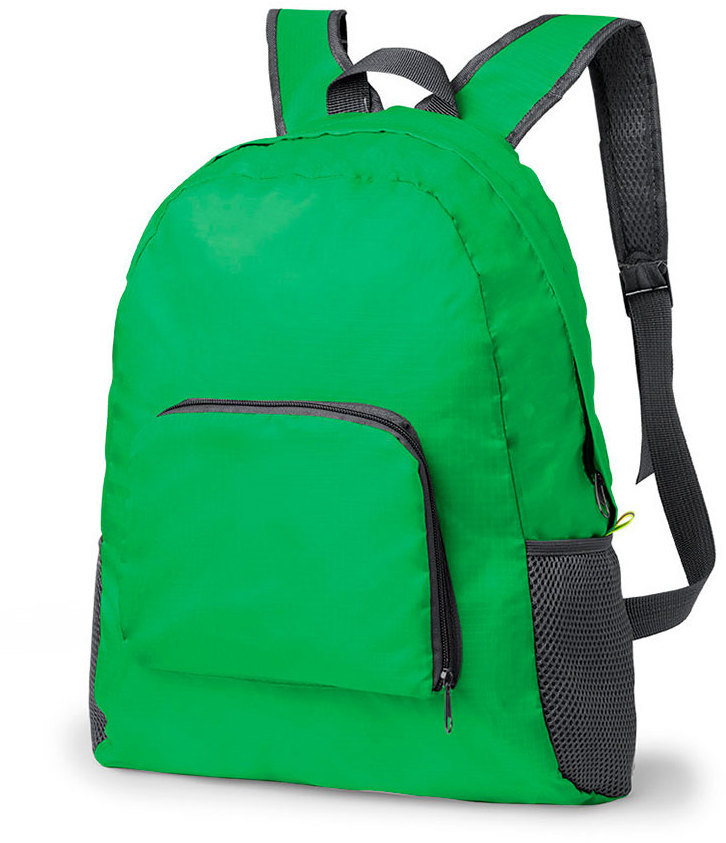 Артикул: H346344/15 — Рюкзак складной MENDY, зеленый, 43х32х12 см, 100% полиэстер