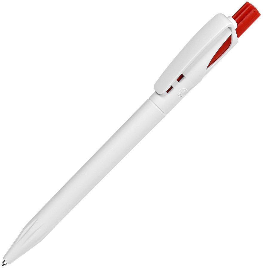 Артикул: H161/01/08 — TWIN, ручка шариковая, красный/белый, пластик