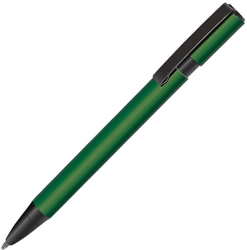 Артикул: H40303/15 — OVAL, ручка шариковая, зеленый/черный, металл