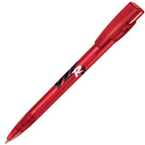 Артикул: H393F/67 — KIKI FROST, ручка шариковая, фростированный красный, пластик