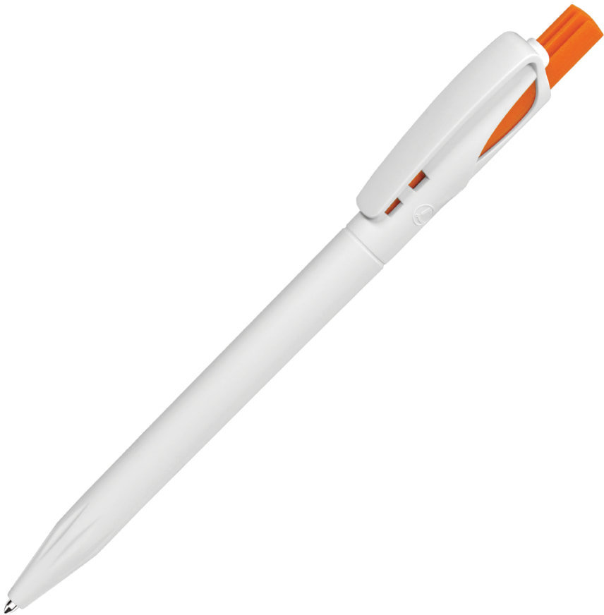 Артикул: H161/01/05 — TWIN, ручка шариковая, оранжевый/белый, пластик