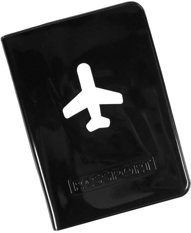 Артикул: H343927/35 — Обложка для паспорта "Flight" 10 x 13,8 см, ПВХ, черный