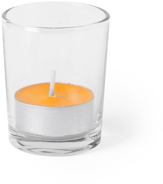Артикул: H346485/06 — Свеча PERSY ароматизированная (апельсин), 6,3х5см,воск, стекло
