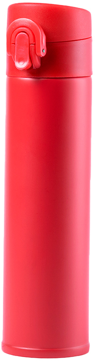 Артикул: H346281/08 — Термос вакуумный POLTAX, 330мл, красный, нержавеющая сталь
