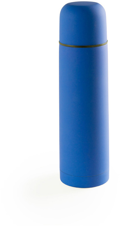 Артикул: H3516/24 — Термос SOFT, 500 мл; синий; нержавеющая сталь с прорезиненным покрытием