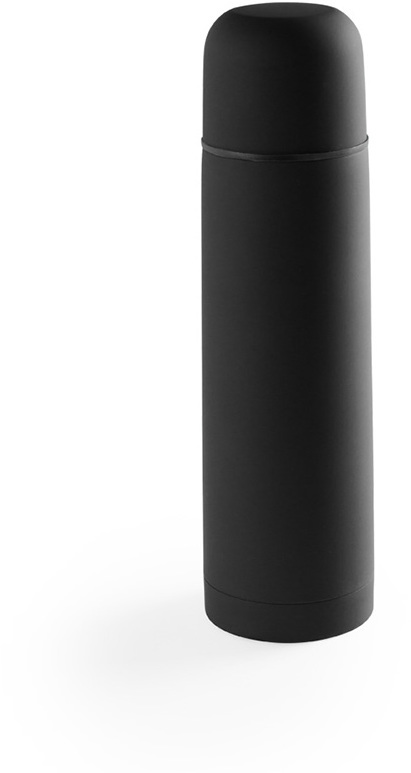 Артикул: H3516/35 — Термос SOFT, 500 мл; черный; нержавеющая сталь с прорезиненным покрытием