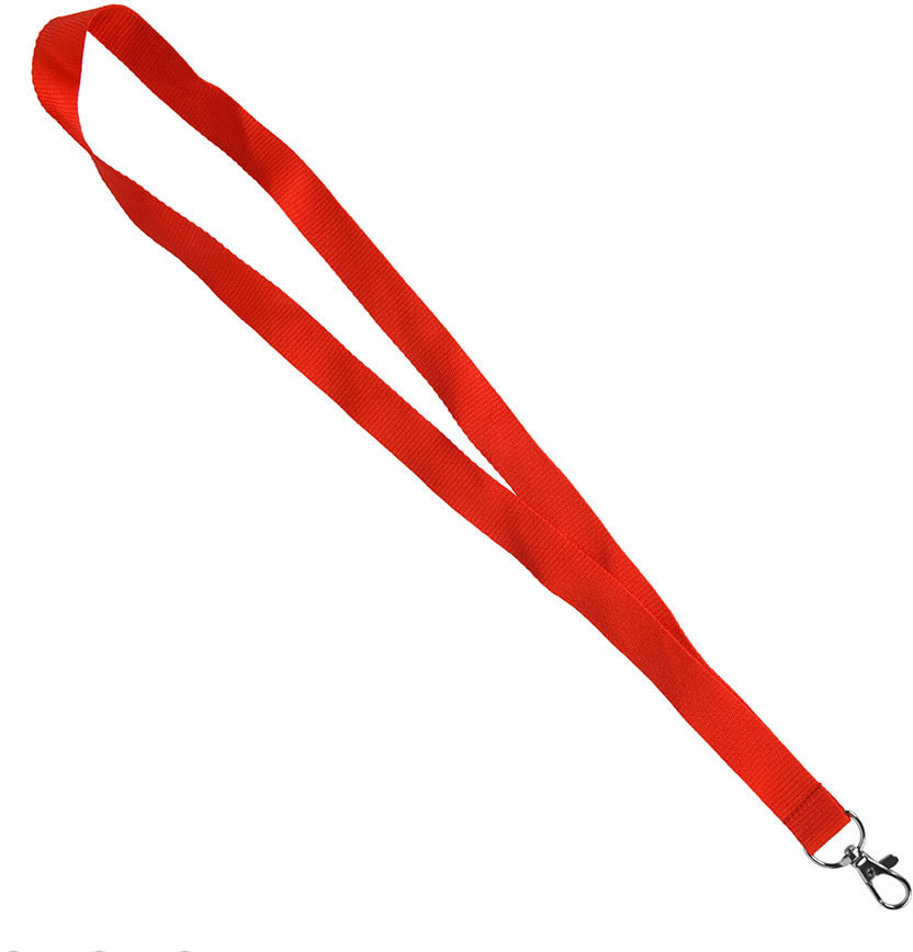 Артикул: H348780/08 — Ланъярд NECK, красный, полиэстер, 2х50 см