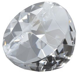 Артикул: H3400 — Кристалл "Грани"; прозрачный; 5х8х6 см; стекло; лазерная гравировка