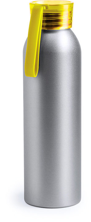Артикул: H345986/03 — Бутылка для воды TUKEL, желтый, 650 мл,  алюминий, пластик