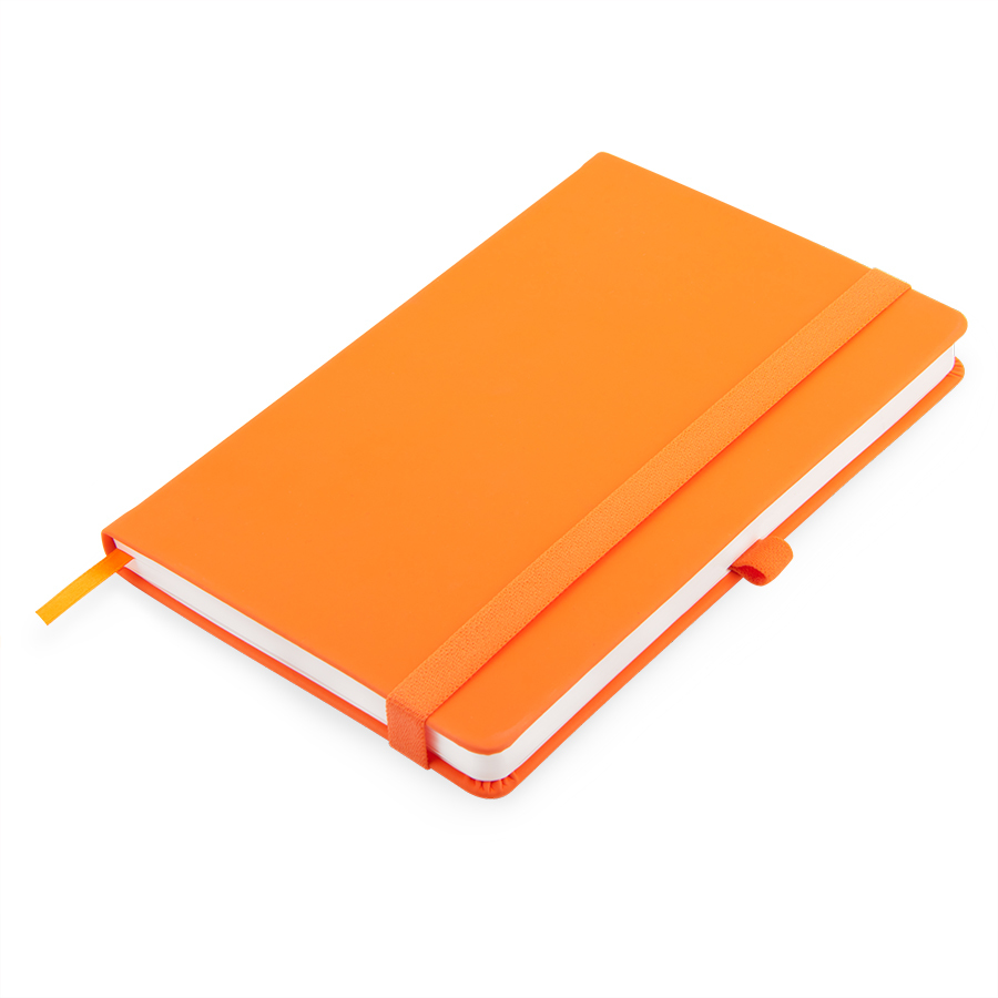 Артикул: H21230/06 — Бизнес-блокнот А5 FLIPPY, оранжевый, твердая обложка, в линейку