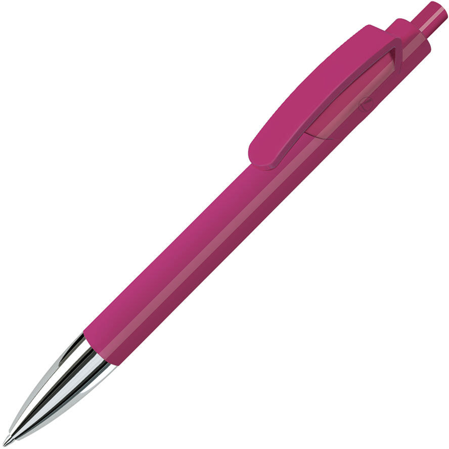 Артикул: H206/48/10 — TRIS CHROME, ручка шариковая, розовый/хром, пластик