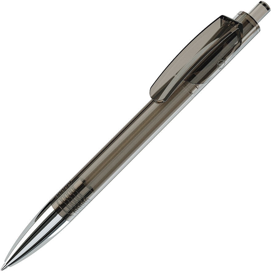 Артикул: H206/48/95 — TRIS CHROME LX, ручка шариковая, прозрачный серый/хром, пластик