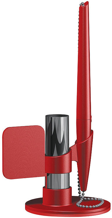 Артикул: H220/48/08 — FLAG, ручка шариковая с держателем, красный, пластик